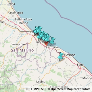 Mappa 47843 Misano Adriatico RN, Italia (6.94)