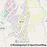 Mapa Coriano