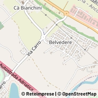 Mapa Misano Adriatico