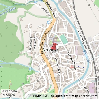 Mappa Via Giulio Braga,  211, 59100 Vaiano, Prato (Toscana)