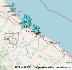 Mappa Via Tintoretto, 47843 Misano Adriatico RN, Italia (10.19182)