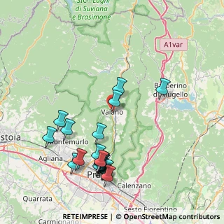 Mappa Via Giulio Braga, 59021 Vaiano PO, Italia (9.0715)
