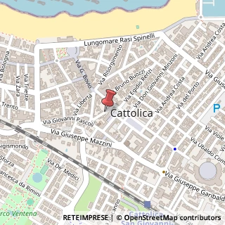 Mappa Via Milazzo, 6, 47841 Cattolica, Rimini (Emilia Romagna)