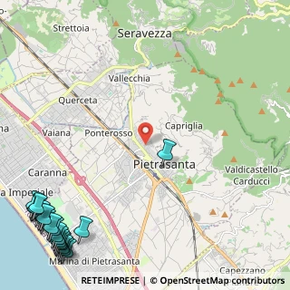 Mappa Via Vincenzo Gioberti, 55045 Pietrasanta LU, Italia (4.043)