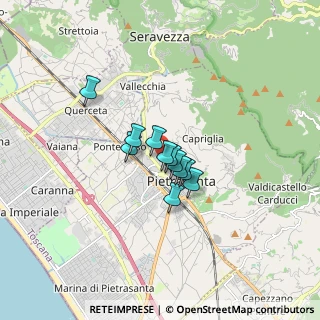 Mappa Via Vincenzo Gioberti, 55045 Pietrasanta LU, Italia (0.96455)