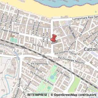 Mappa Via Fiume,  24, 47841 Cattolica, Rimini (Emilia Romagna)