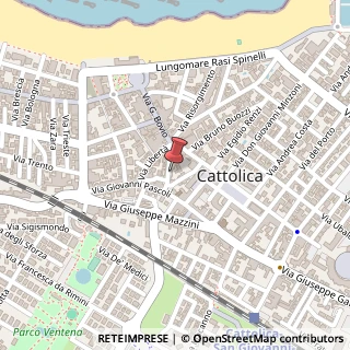 Mappa Via Giordano Bruno, 15, 47841 Cattolica, Rimini (Emilia Romagna)