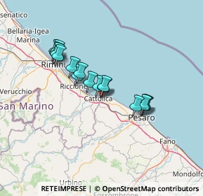 Mappa Via Camillo Benso Conte di Cavour, 61011 Gabicce Mare PU, Italia (11.35563)