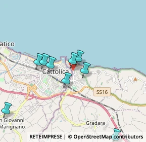 Mappa Via Camillo Benso Conte di Cavour, 61011 Gabicce Mare PU, Italia (2.50417)