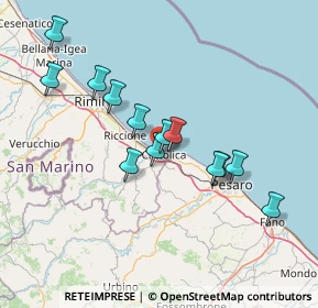 Mappa Via Masaniello, 47841 Cattolica RN, Italia (13.22077)