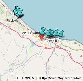 Mappa Via Marvelli, 47841 Cattolica RN, Italia (4.269)