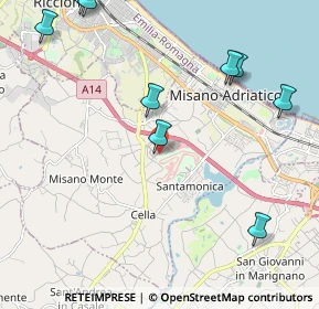 Mappa Via Enzo Ferrari, 47843 Rimini RN, Italia (2.94455)