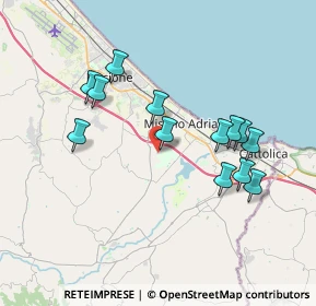 Mappa Via Enzo Ferrari, 47843 Rimini RN, Italia (3.57769)