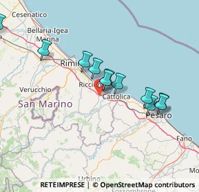 Mappa Via Enzo Ferrari, 47843 Rimini RN, Italia (16.41333)