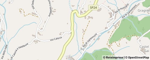 Mappa Pistoia