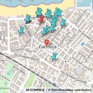 Mappa Piazza Roosevelt, 47841 Cattolica RN, Italia (0.2915)