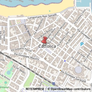 Mappa Via Mancini C., 30a, 47841 Cattolica, Rimini (Emilia Romagna)