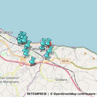 Mappa Via Madonna di Loreto, 61011 Gabicce Mare PU, Italia (2.031)