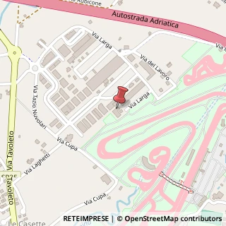 Mappa Via Larga, 66/A, 47843 Misano Adriatico, Rimini (Emilia Romagna)
