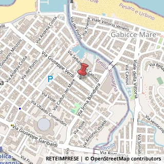 Mappa Via Verdi, 52, 47841 Cattolica, Rimini (Emilia Romagna)