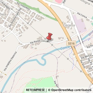 Mappa Via Ponte Conca, 1, 47843 Misano Adriatico, Rimini (Emilia Romagna)