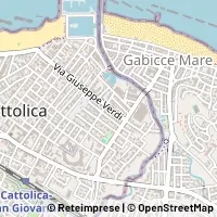 Map Cattolica