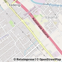 Mapa Forte dei Marmi