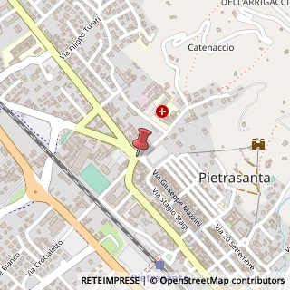 Mappa Piazza Statuto, 22, 55045 Pietrasanta, Lucca (Toscana)