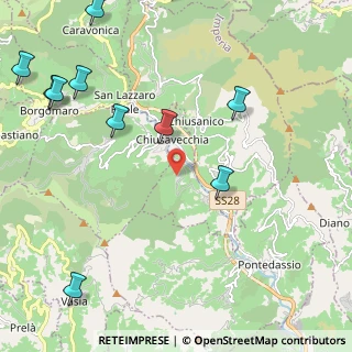 Mappa Via Montegrappa, 18027 Chiusavecchia IM, Italia (3.05636)