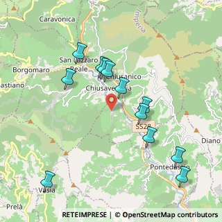 Mappa Via Montegrappa, 18027 Chiusavecchia IM, Italia (2.0675)