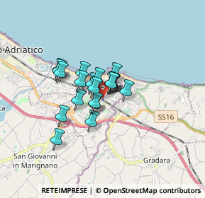 Mappa Cattolica San Giovanni Gabicce, 47841 Cattolica RN, Italia (1.036)