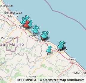 Mappa Cattolica San Giovanni Gabicce, 47841 Cattolica RN, Italia (11.51105)