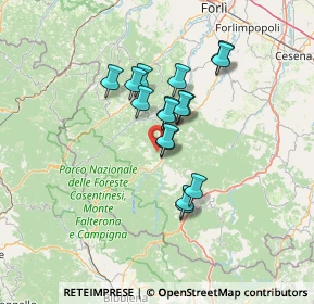 Mappa Ca' Macalle, 47018 Santa Sofia FC, Italia (10.25438)