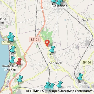 Mappa Via Operai Caduti sul Lavoro, 73017 Sannicola LE, Italia (4.17)