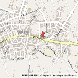 Mappa Via Roma, 90, 73020 Uggiano la Chiesa, Lecce (Puglia)
