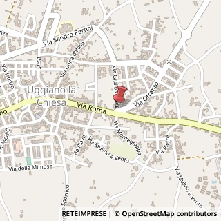 Mappa Via Giulio Cesare, 3, 73020 Uggiano la Chiesa, Lecce (Puglia)