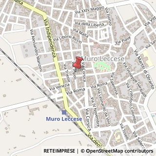 Mappa Via Trento, 103, 73036 Muro Leccese, Lecce (Puglia)