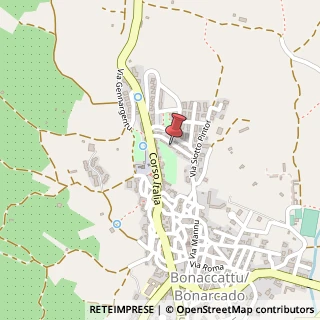 Mappa Via Cocco Ortu, 22, 09070 Bonarcado, Oristano (Sardegna)