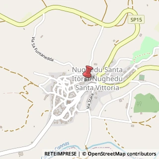 Mappa Via Guglielmo Marconi, 7, 09080 Nughedu Santa Vittoria, Oristano (Sardegna)