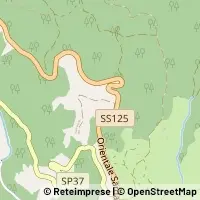 Mapa Urzulei
