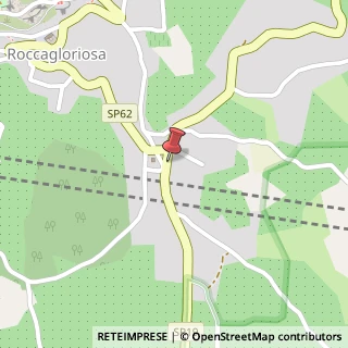 Mappa Via San Cataldo, 45, 84060 Roccagloriosa, Salerno (Campania)