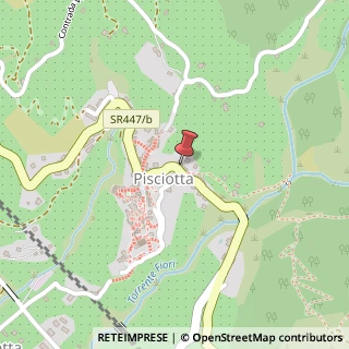 Mappa Via Borgo, 25, 84066 Pisciotta, Salerno (Campania)