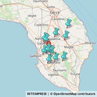 Mappa Via Celinelle, 73040 Neviano LE, Italia (9.97818)