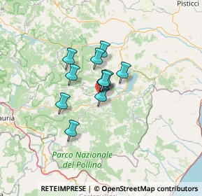 Mappa Contrada Foresta, 85032 Chiaromonte PZ, Italia (8.87818)