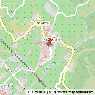 Mappa Via Fosso, 9, 84066 Pisciotta, Salerno (Campania)