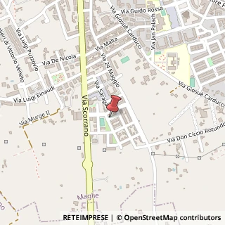 Mappa Piazza Gerolamo Comi, 24, 73024 Maglie, Lecce (Puglia)