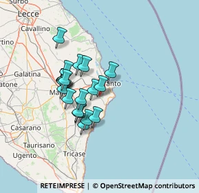 Mappa SP 358, 73020 Otranto LE (11.4565)