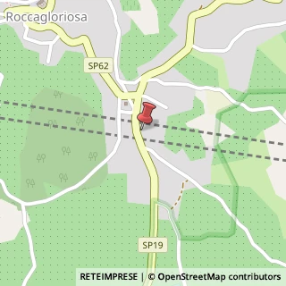 Mappa Via San Cataldo, 59, 84060 Roccagloriosa, Salerno (Campania)