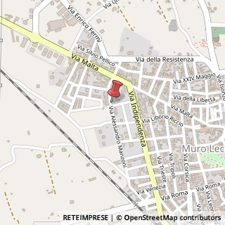 Mappa Via Alessandro Manzoni, 41, 73036 Muro Leccese, Lecce (Puglia)