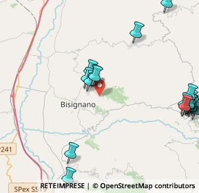 Mappa Via Giovanni Battista Pacichelli, 87043 Bisignano CS, Italia (5.78944)